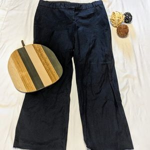 J. CREW NAVY RAW EDGE PANTS